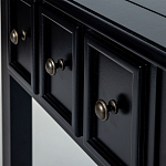 Черная тумба с выдвижным ящиком Monica варинант исполнения - 3 | Loft Concept в Брянске