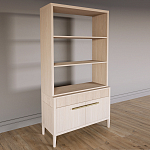 Стеллаж Primo с ящиками Светлый дуб  варинант исполнения - 2 | Loft Concept в Брянске