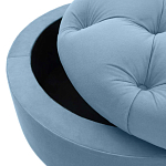 Круглый пуф на ножках Cheryl Pouf Light варинант исполнения - 2 | Loft Concept в Брянске