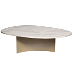 Стол журнальный овальный с контрастным основанием Subsequence варинант исполнения - 2 | Loft Concept в Брянске