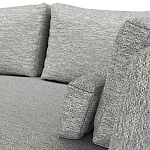 Мебельная ткань Шенилл серый цвет 138 см T4-34 варинант исполнения - 9 | Loft Concept в Брянске