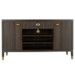 Комод-буфет Elsa Dreams Walnut с открытыми полками   варинант исполнения - 7 | Loft Concept в Брянске