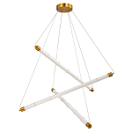 Светодиодная люстра Trumpet Tube Brass  варинант исполнения - 2 | Loft Concept в Брянске