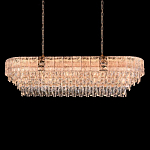 Люстра овальная с каскадом из прозрачного хрусталя Constant Sparks варинант исполнения - 1 | Loft Concept в Брянске