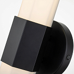 Бра для ванных комнат вертикальное с длинным белым матовым плафоном в форме шестиугольника на круглом основании Hinkley варинант исполнения - 2 | Loft Concept в Брянске