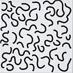 Плитка с узором Червячки варинант исполнения - 2 | Loft Concept в Брянске