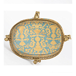 Чаша с орнаментом на ножках в виде бронзовых ангелов Eden Garden варинант исполнения - 4 | Loft Concept в Брянске