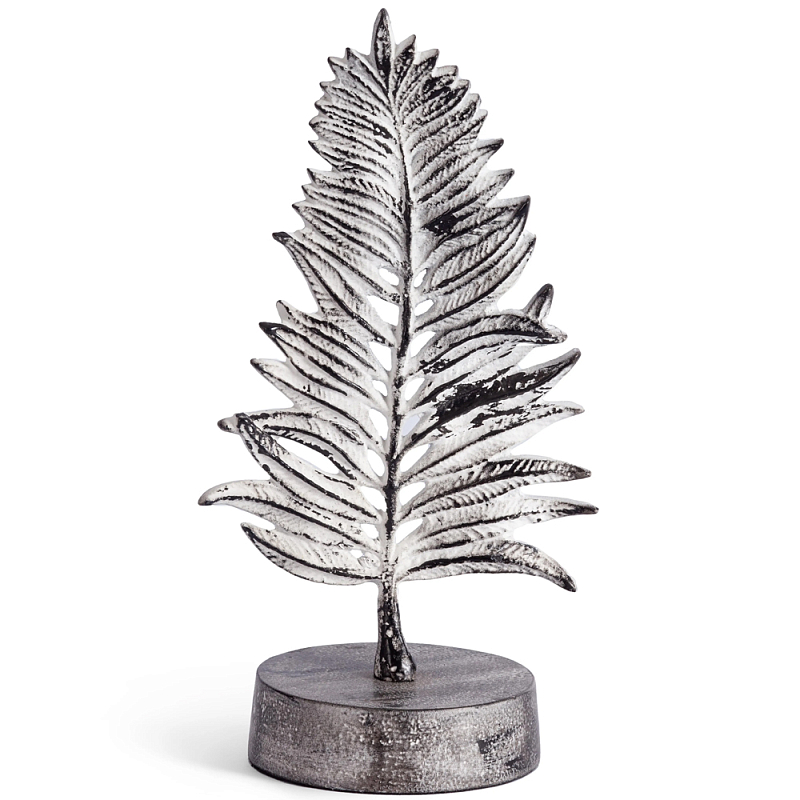 Статуэтка Metal Flowers античная платина Белое золото винтаж Статуэтка Metal Flowers античная платина Белое золото винтаж в Брянске | Loft Concept