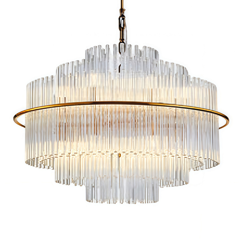 Люстра Nembus Латунь Прозрачный в Брянске | Loft Concept 