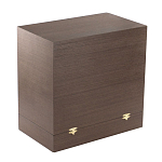 Часы настольные из натурального камня Малахит с декором в виде орла в подарочной коробке Eagle Stone Clock варинант исполнения - 5 | Loft Concept в Брянске