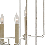 Люстра серебряная из пересекающихся прямоугольных элементов Intersecting Rectangles  варинант исполнения - 1 | Loft Concept в Брянске