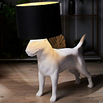 Лампа COLLECTION OF DOGS с абажуром Бультерьер варинант исполнения - 12 | Loft Concept в Брянске