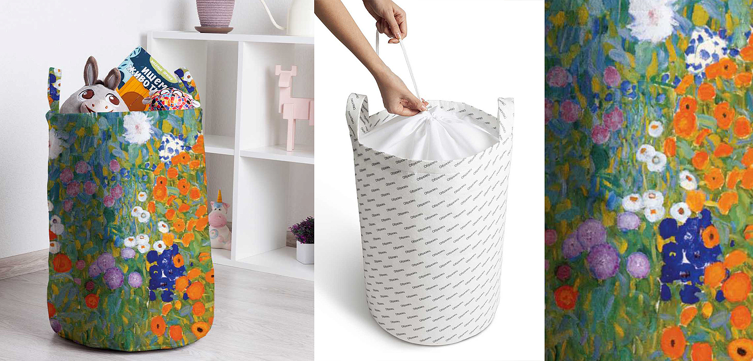 Корзина Flowers Impressionism Basket Корзина Flowers Impressionism Basket - Loft-Concept в Брянске