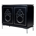 Черный комод в стиле арт-деко Luciano варинант исполнения - 2 | Loft Concept в Брянске