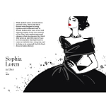 Megan Hess. Te Lttle Blk Dess варинант исполнения - 6 | Loft Concept в Брянске