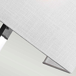 Бра с прямоугольным тканевым абажуром белого цвета Feiss варинант исполнения - 4 | Loft Concept в Брянске