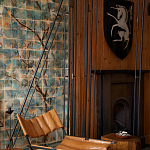 Обои ручная роспись Braganza Standard colourway on dyed paper варинант исполнения - 2 | Loft Concept в Брянске