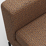 Мебельная ткань Шенилл терракотовый цвет 142 см T4-58 варинант исполнения - 8 | Loft Concept в Брянске