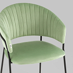 Стул в велюре фисташкового цвета Horizon варинант исполнения - 6 | Loft Concept в Брянске