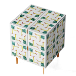 Тумба  с рисунком Short Pina Colada Orange варинант исполнения - 2 | Loft Concept в Брянске