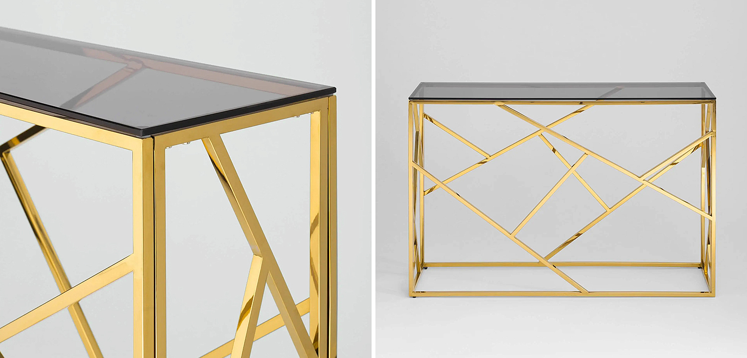 Консоль Geometry Serene Phoenix Gold Консоль Geometry Serene Phoenix Gold - Loft-Concept в Брянске