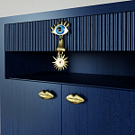 Комод Elsa Dreams Blue Двухстворчатый  варинант исполнения - 4 | Loft Concept в Брянске