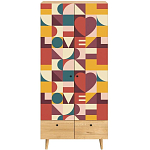 Шкаф с принтом The rebus of love варинант исполнения - 2 | Loft Concept в Брянске