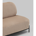 Диван Стоун велюр рельефный бежевый варинант исполнения - 3 | Loft Concept в Брянске