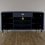 Комод-буфет Elsa Dreams Blue с открытыми полками   варинант исполнения - 3 | Loft Concept в Брянске