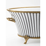 Кашпо Black white stripe варинант исполнения - 4 | Loft Concept в Брянске