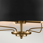 Подвесной светильник с конусовидным металлическим абажуром черного цвета Kichler варинант исполнения - 15 | Loft Concept в Брянске