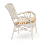 Комплект обеденный из ротанга Eloise white варинант исполнения - 2 | Loft Concept в Брянске