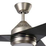 Люстра с вентилятором с черными лопастями Kichler варинант исполнения - 2 | Loft Concept в Брянске