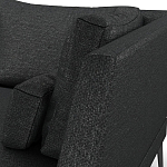 Мебельная ткань Шенилл черный цвет 138 см T4-35 варинант исполнения - 6 | Loft Concept в Брянске