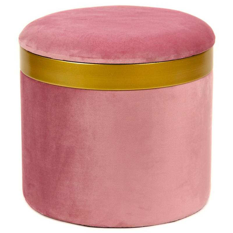 Пуф Feminine Pink Розовый (Rose) Золотой в Брянске | Loft Concept 