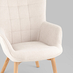 Белое кресло на ножках из массива CORDELIA варинант исполнения - 7 | Loft Concept в Брянске