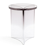 Стол журнальный круглый Acrylic Аether Smoke варинант исполнения - 3 | Loft Concept в Брянске