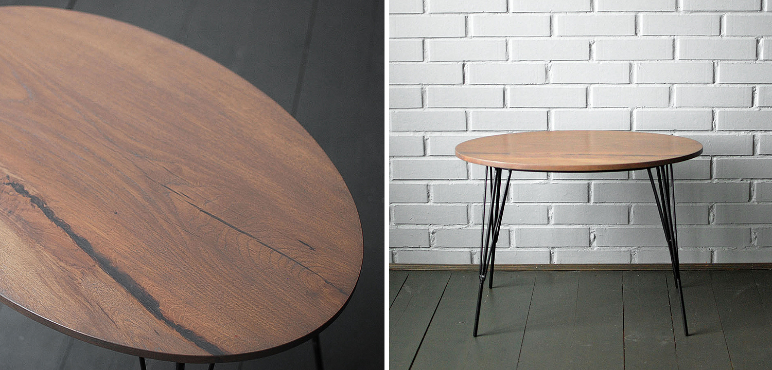 Кофейный стол Amani Industrial Metal Rust Coffee Table Кофейный стол Amani Industrial Metal Rust Coffee Table - Loft-Concept в Брянске