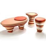 Приставной столик Vorlon Desert Side Table high варинант исполнения - 3 | Loft Concept в Брянске