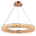 Люстра кольцевая с текстурной огранкой Reflection of Reality варинант исполнения - 1 | Loft Concept в Брянске