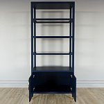 Стеллаж со стеклянными полками Elsa Dreams Blue варинант исполнения - 4 | Loft Concept в Брянске