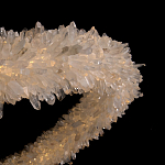 Люстра круглая с натуральным горным хрусталем Crystal Shimmer варинант исполнения - 4 | Loft Concept в Брянске