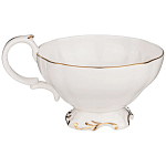 Чайный набор  белого цвета из фарфора на 6 персон 12 предметов Shine Porcelain варинант исполнения - 2 | Loft Concept в Брянске