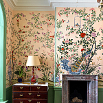 Обои ручная роспись Houghton Edo Blush варинант исполнения - 4 | Loft Concept в Брянске