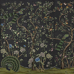 Обои ручная роспись St Laurent Casino metallic silk варинант исполнения - 1 | Loft Concept в Брянске