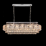 Люстра овальной формы хрустальная в неоклассическом стиле Majesty варинант исполнения - 4 | Loft Concept в Брянске