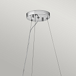 Люстра подвесная круглая с множеством вертикальных прямоугольных кристаллов Kichler варинант исполнения - 3 | Loft Concept в Брянске