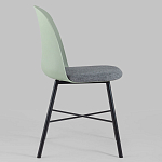 Стул из прочного пластика на металлическом основании Anora Green  варинант исполнения - 3 | Loft Concept в Брянске