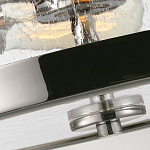 Потолочный светильник с цилиндрическим плафоном из прозрачного пузырькового стекла Feiss варинант исполнения - 2 | Loft Concept в Брянске