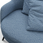 Мебельная ткань Шенилл голубой цвет 138 см T4-26 варинант исполнения - 8 | Loft Concept в Брянске